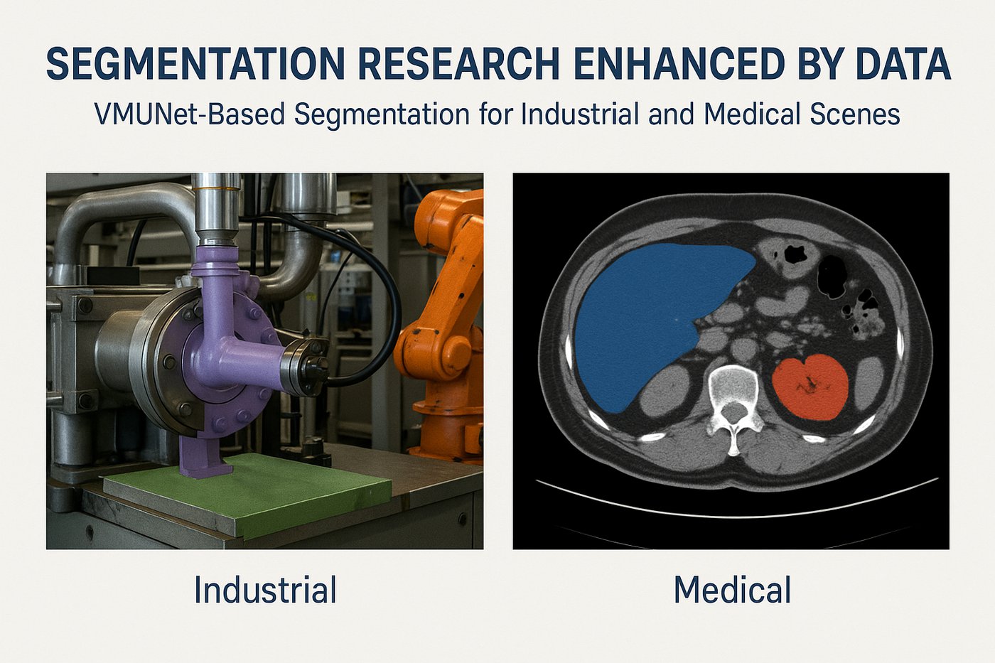 Industrial and medical segmentation examples